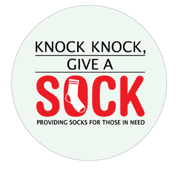 KNOCK KNOCK GIVE A SOCK
