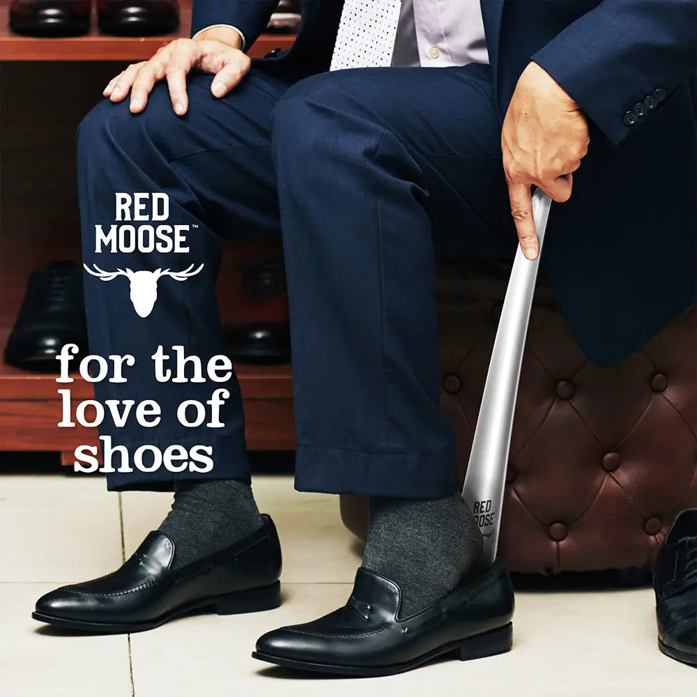 Metal Shoe Horn For Boots, Shoes, and Sneakers