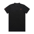 Short Sleeve Black Polo Shirt